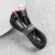Дата-кабель BASEUS Kevlar Series Type-C 3A (1м) - Black / Red (895141BR). Фото 6 з 15