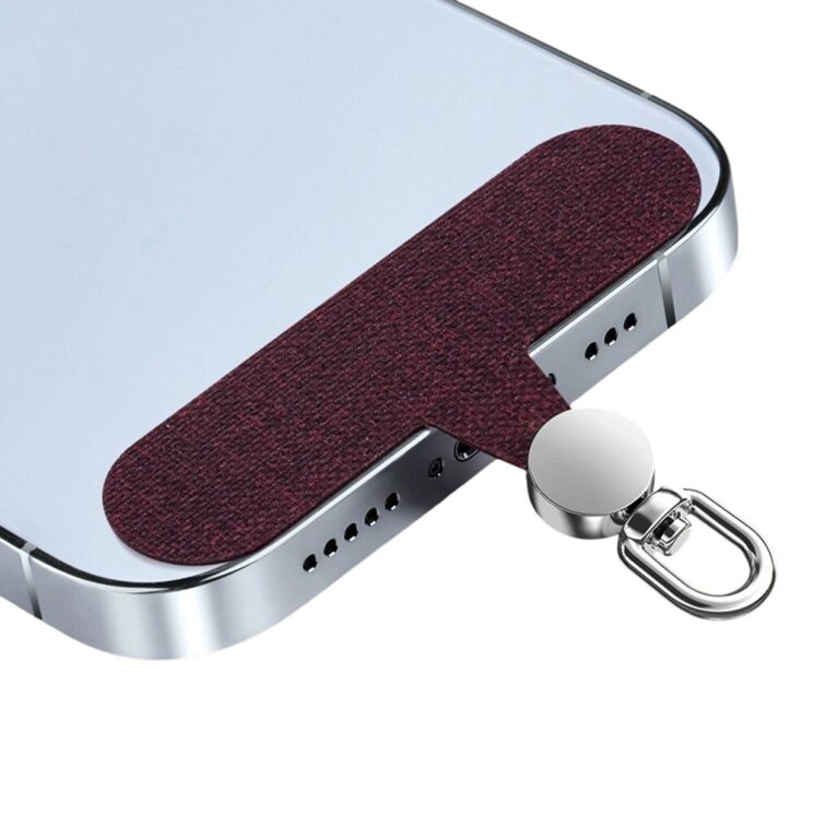 Тримач ремінця для телефону Reframe Oxford Cloth - Wine Red: фото 1 з 7