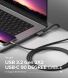 Кабель Ringke 90 Degree Type-C to Type-C 240W (5A, 1m) 8800293851479 - Black (896543B). Фото 2 из 20