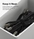 Кабель Ringke 90 Degree Type-C to Type-C 240W (5A, 1m) 8800293851479 - Black (896543B). Фото 14 из 20
