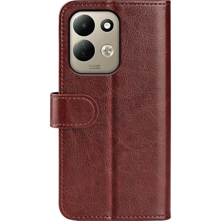 Классический чехол-книжка Deexe Wallet Style для Xiaomi Redmi 17 - Brown (429002Z) Классический чехол-книжка Deexe Wallet Style для Xiaomi Redmi 17 - Brown: фото 5 из 7