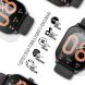 Комплект плівок (6шт) ArmorStandart Watch Film для Huami Amazfit Pop 3S (344405). Фото 2 з 4