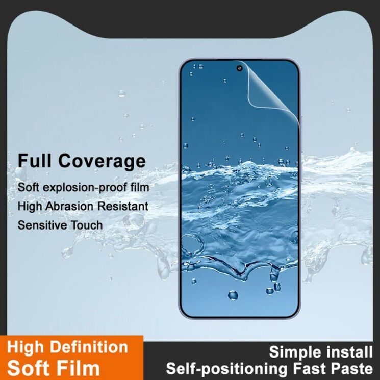 Защитная пленка IMAK Hydrogel Clear Film для Xiaomi 15: фото 3 из 11
