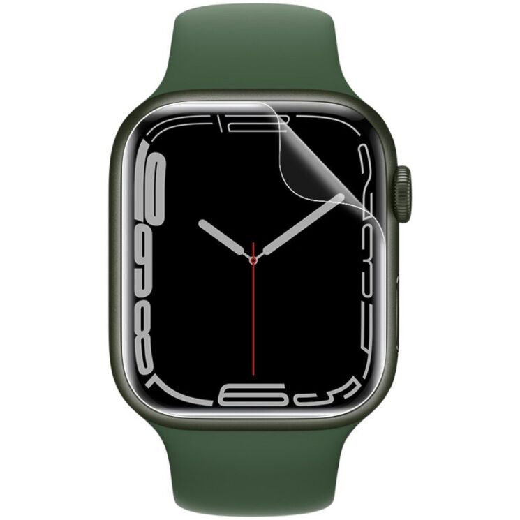 Комплект захисних плівок IMAK Hydrogel Film для Apple Watch 45 mm (7 / 8 / 9 Series): фото 2 з 11