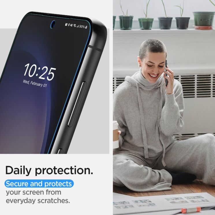 Комплект защитных пленок Spigen (SGP) Screen Protector Neo Flex Solid для Samsung Galaxy S23 (S911): фото 11 из 15