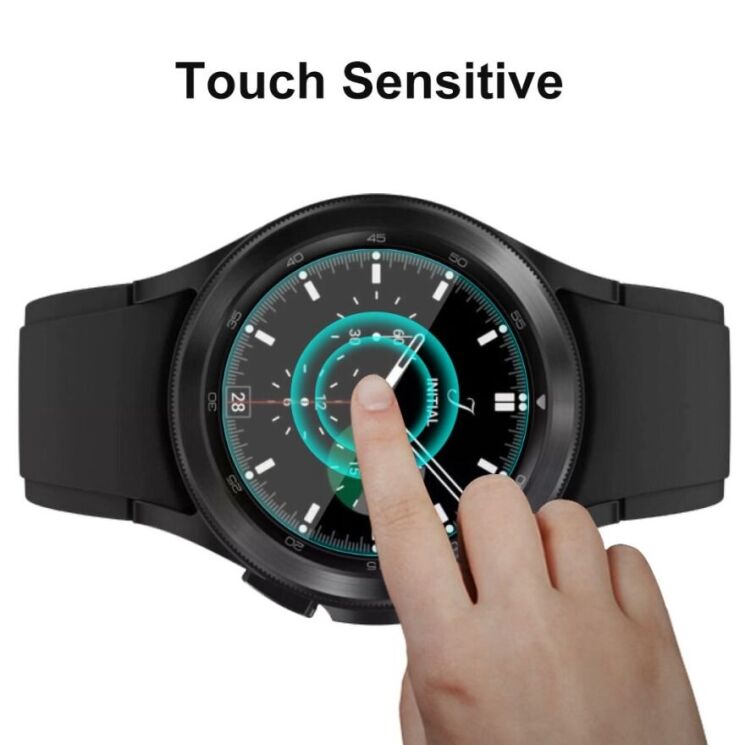 Комплект защитных стекол ENKAY 9H Watch Glass для Samsung Galaxy Watch 4 Classic (42mm): фото 3 из 10