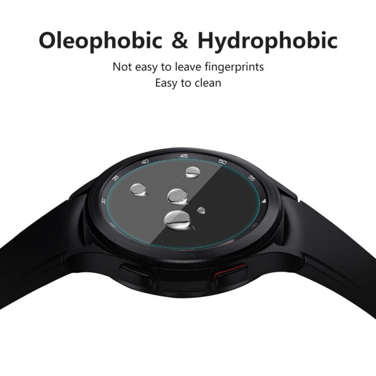 Комплект защитных стекол ENKAY 9H Watch Glass для Samsung Galaxy Watch 4 Classic (42mm): фото 4 из 10