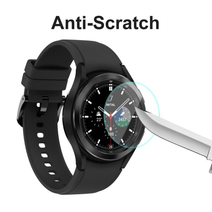 Комплект защитных стекол ENKAY 9H Watch Glass для Samsung Galaxy Watch 4 Classic (42mm): фото 5 из 10