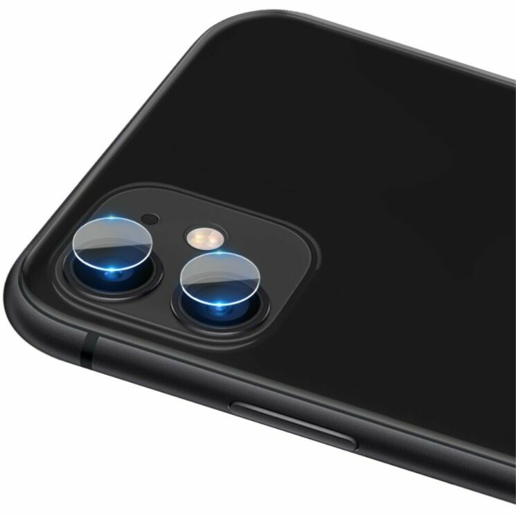 Комплект защитных стекол IMAK Camera Lens Protector для Apple iPhone 11: фото 4 из 11