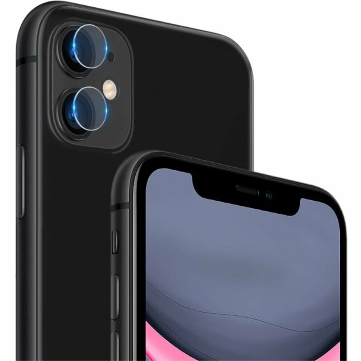 Комплект защитных стекол IMAK Camera Lens Protector для Apple iPhone 11: фото 2 из 11