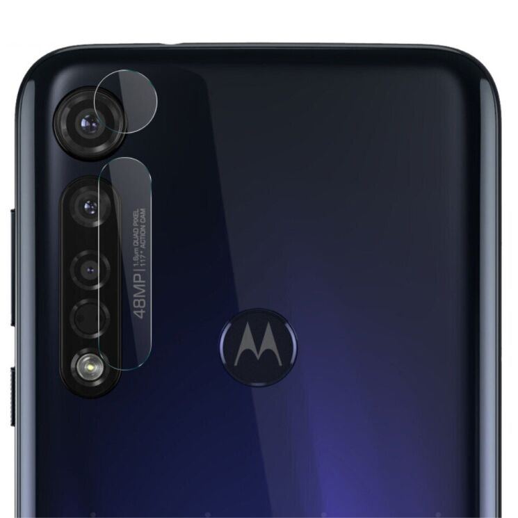 Комплект защитных пленок на камеру IMAK Camera Lens Film для Motorola Moto G8 Plus: фото 4 из 14