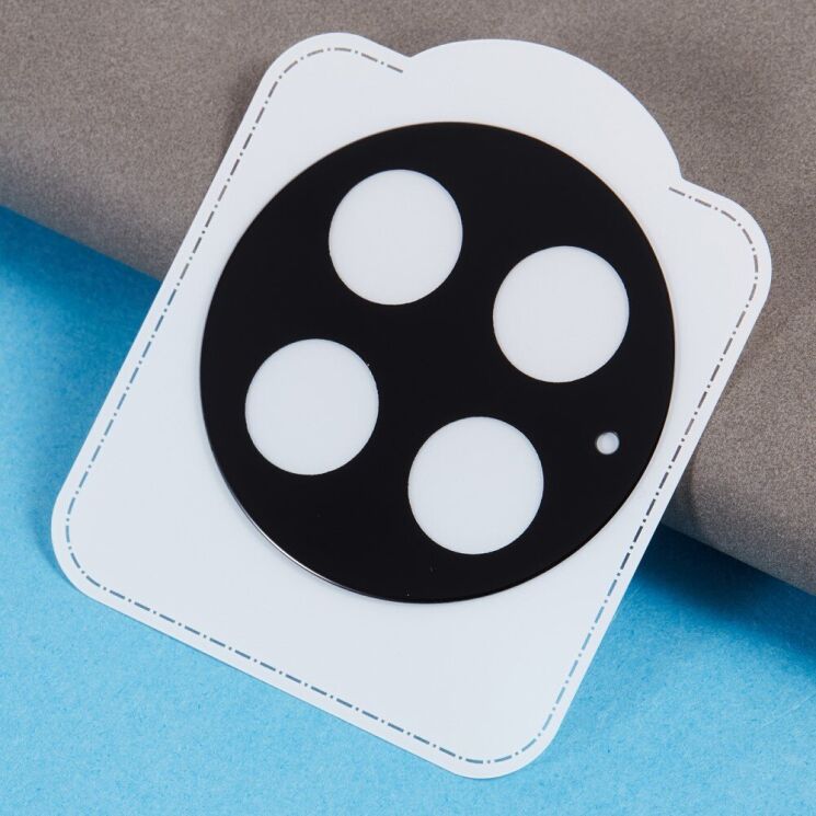 Комплект захисних стекол на задню камеру Deexe Black Lens Protector для OnePlus 13 - Black: фото 3 з 4