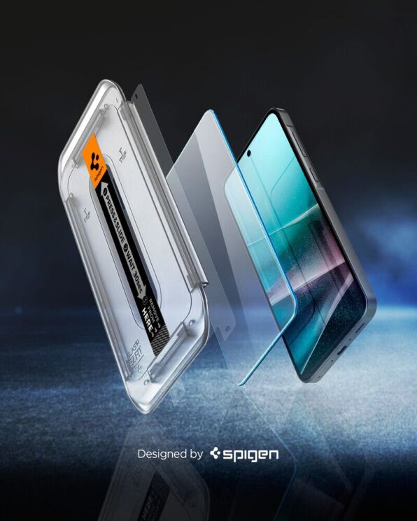 Комплект защитных стекол Spigen (SGP) GLAS.tR EZ Fit Sensor Protected для Samsung Galaxy A36 (A366) AGL09202: фото 8 из 12