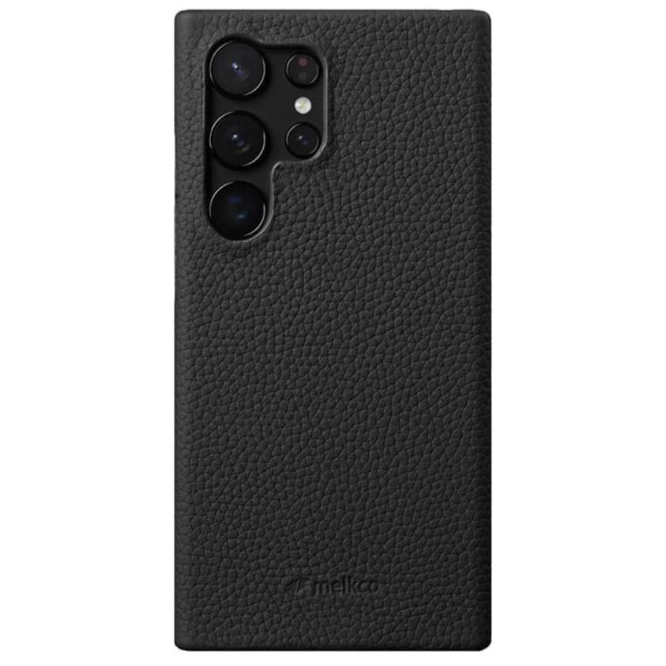 Шкіряний чохол MELKCO Leather Case для Samsung Galaxy S24 Ultra (S928) - Black: фото 1 з 4