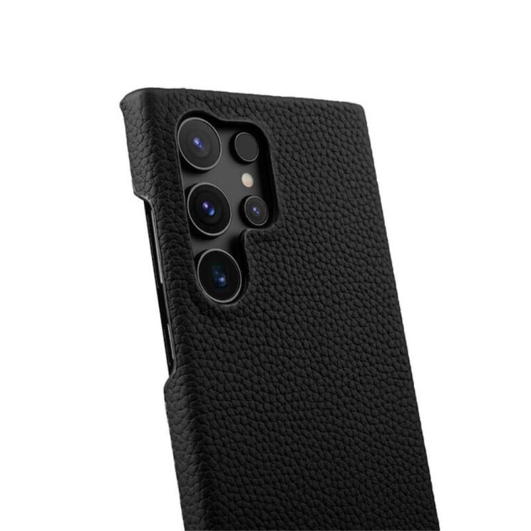 Шкіряний чохол MELKCO Leather Case для Samsung Galaxy S24 Ultra (S928) - Black: фото 4 з 4