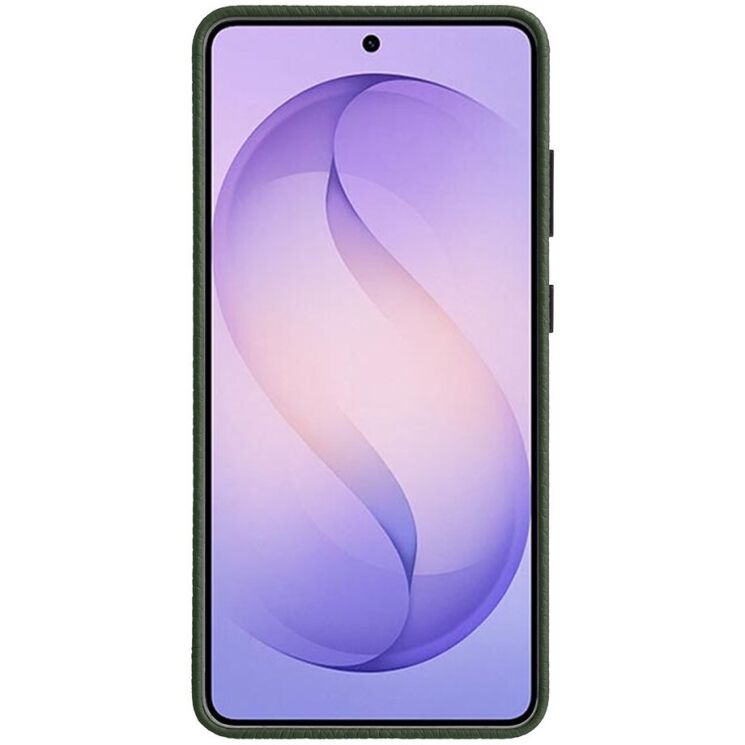 Кожаный чехол MELKCO Leather Case Magnetic для Samsung Galaxy S26 Ultra (S948) - Green: фото 2 из 4