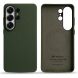 Кожаный чехол MELKCO Leather Case Magnetic для Samsung Galaxy S26 Ultra (S948) - Green (406270G). Фото 1 из 4
