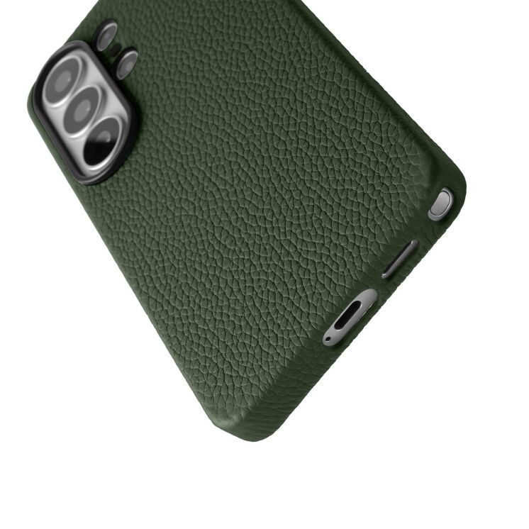 Кожаный чехол MELKCO Leather Case Magnetic для Samsung Galaxy S26 Ultra (S948) - Green: фото 4 из 4