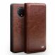 Кожаный чехол QIALINO Classic Case для OnePlus 7T - Brown (239653Z). Фото 1 из 13