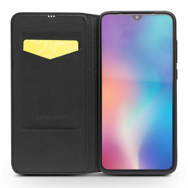 Кожаный чехол QIALINO Classic Case для Xiaomi Mi 9 - Black: фото 3 з 5