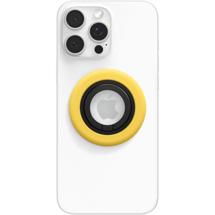 Магнітне кільце-тримач Spigen (SGP) Nano Pop Ring (MagFit) AMP09027 - Mango Yellow: фото 2 з 15