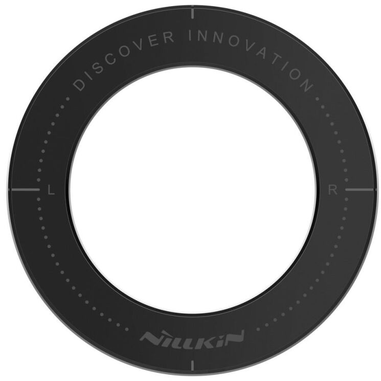 Магнитное кольцо NILLKIN SnapLink Ultra Magnetic Sticker - Black: фото 1 из 17