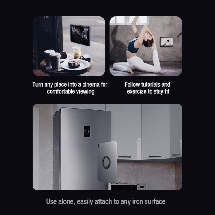 Магнитное кольцо NILLKIN SnapLink Ultra Magnetic Sticker - White: фото 7 из 16