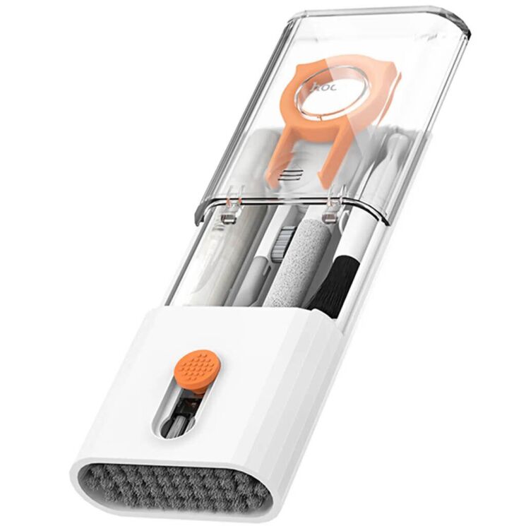 Набір для чищення гаджетів Hoco UT2 Mr.Gadget 10 in 1 - White: фото 3 з 6