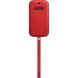 Оригинальний чехол Leather Sleeve MagSafe для Apple iPhone 12 mini (MHMR3) - Red (260156R). Фото 6 из 6