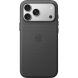 Оригинальный чехол TechWoven Case with MagSafe для iPhone 17 Pro Max (MGF84) - Black (402875B). Фото 1 из 3