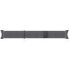 Оригінальний ремінець Milanese Band (S/M) для Samsung Galaxy Watch 7 (40/44mm) / Watch 6 (40/44mm) GP-TYL305SAABW - Black (358138B). Фото 1 з 3