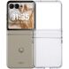 Пластиковая накладка Deexe Crystall Shell для Motorola Razr 50 / Razr 70 - Transparent (358723T). Фото 1 из 7