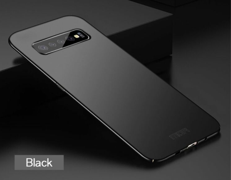 Пластиковый чехол MOFI Slim Shield для Samsung Galaxy S10 Plus - Black: фото 2 из 11