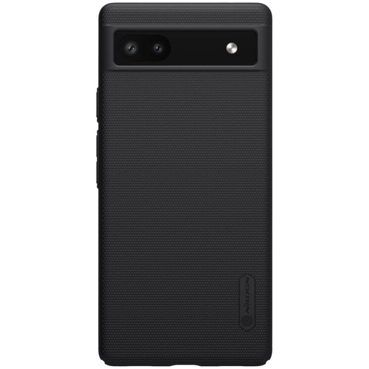 Пластиковий чохол NILLKIN Frosted Shield для Google Pixel 6a - Black: фото 2 з 12