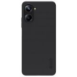 Пластиковый чехол NILLKIN Frosted Shield для Realme 10 Pro - Black: фото 1 из 20