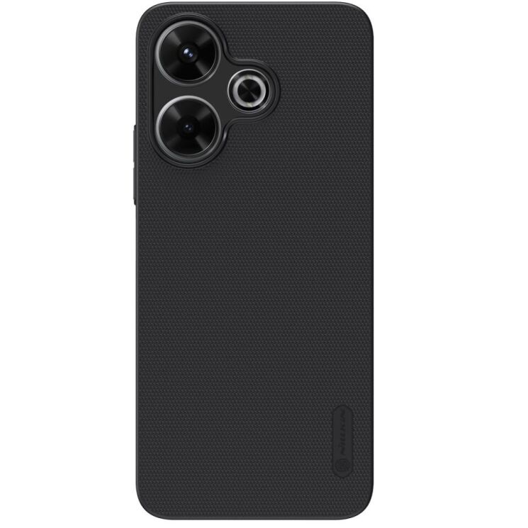 Пластиковый чехол NILLKIN Frosted Shield для Xiaomi Redmi 13 - Black: фото 1 из 18