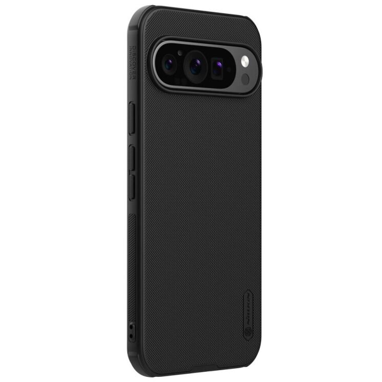 Пластиковый чехол NILLKIN Frosted Shield Pro Magnetic для Google Pixel 9 / 9 Pro - Black: фото 2 из 21