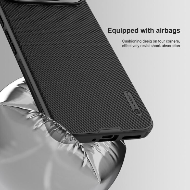 Пластиковый чехол NILLKIN Frosted Shield Pro Magnetic для Google Pixel 9 / 9 Pro - Green: фото 14 из 21