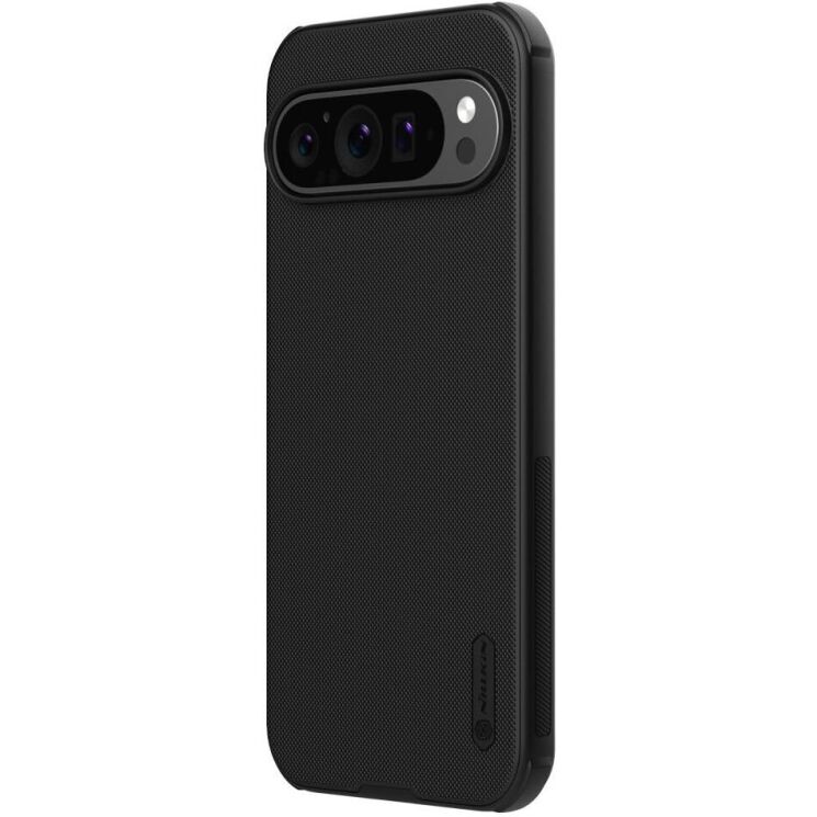 Пластиковый чехол NILLKIN Frosted Shield Pro Magnetic для Google Pixel 9 / 9 Pro - Black: фото 3 из 21