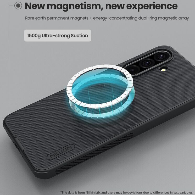 Пластиковый чехол NILLKIN Frosted Shield Pro Magnetic для Samsung Galaxy A36 (A366) - Black: фото 7 из 19