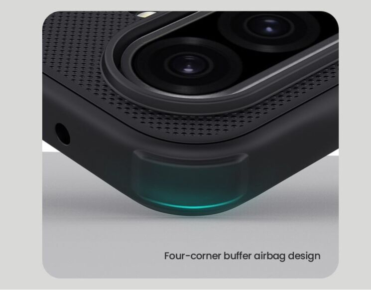 Пластиковый чехол NILLKIN Frosted Shield Pro Magnetic для Samsung Galaxy A36 (A366) - Black: фото 12 из 19