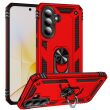 Противоударный чехол с подставкой Deexe Armor Case для Samsung Galaxy A57 (A576) - Red (406143R)