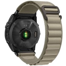 Ремінець ArmorStandart AlpinaStyle для годинників Garmin з кріпленням Quick Fit 26mm - Olive: фото 1 з 2