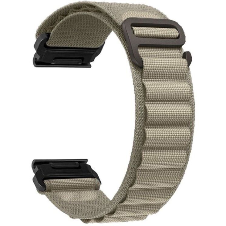 Ремінець ArmorStandart AlpinaStyle для годинників Garmin з кріпленням Quick Fit 26mm - Olive: фото 2 з 2