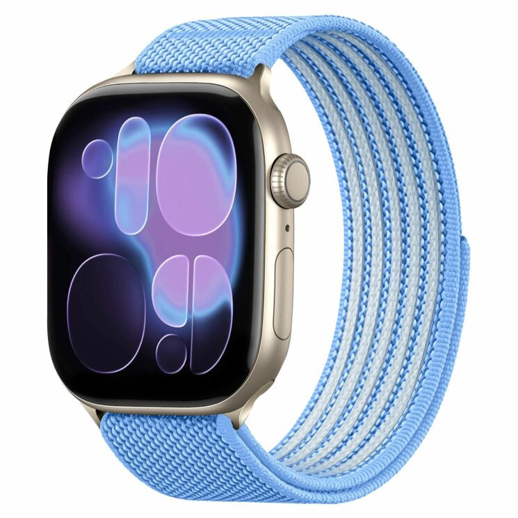 Ремінець Deexe Active Band для Apple Watch 42 (Series 10/11/12) / 41 / 40 / SE 40 / 38 - Light Blue (345162TT) Ремінець Deexe Active Band для Apple Watch 42 (Series 10/11/12) / 41 / 40 / SE 40 / 38 - Light Blue: фото 2 з 4