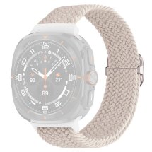 Ремешок Deexe Braided Strap для Samsung Galaxy Watch Ultra (47mm) - Starlight: фото 1 из 7