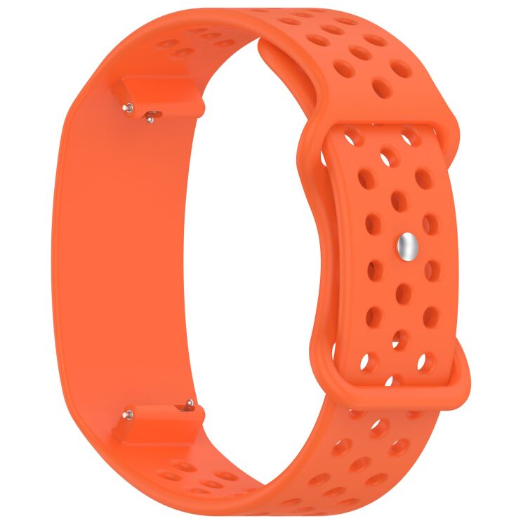 Ремінець Deexe Dot Style для Garmin CIRQA - Orange: фото 3 з 6