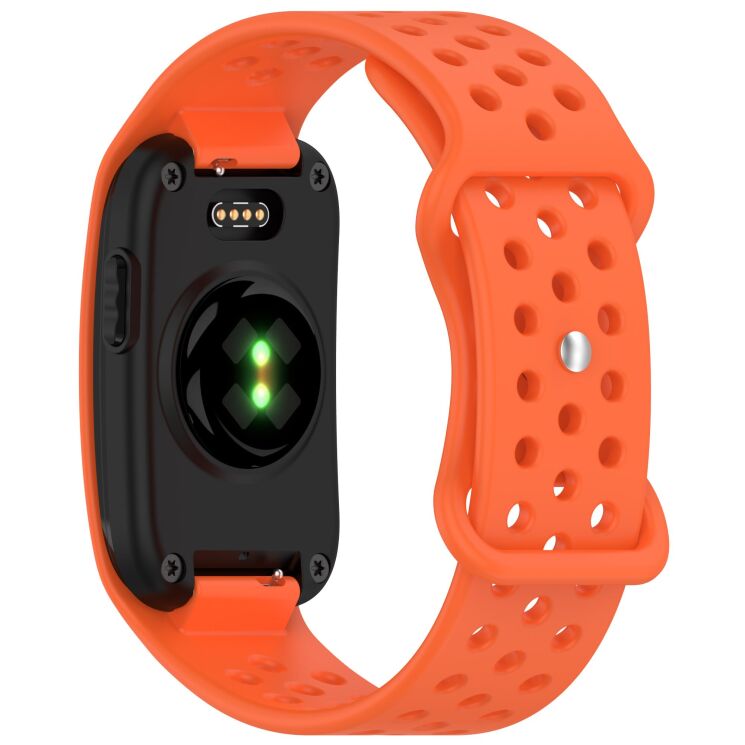 Ремінець Deexe Dot Style для Garmin CIRQA - Orange: фото 2 з 6