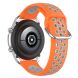 Ремешок Deexe Dual Color для Samsung Galaxy Watch 3 (45mm) - Orange / Grey (235311D). Фото 3 из 5