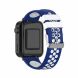 Ремешок Deexe Dual Color для Xiaomi Mi Watch (Chinese) - Blue/White (249600J). Фото 2 из 7